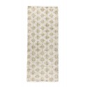 madam stoltz tapis chambre couloir jonc de mer blanc nature coton motif