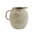 madam stoltz vase pichet terre cuite beige poterie artisanele