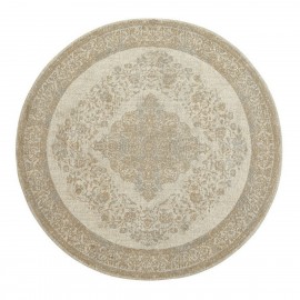 Tapis rond style oriental Nordal Pearl