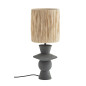 Wohnzimmerlampe aus Bastmetall von Madam Stoltz Wohnzimmerlampe aus Bastmetall von Madam Stoltz