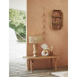 madam stoltz lampe de salon terre cuite jute tons naturels madam stoltz lampe de salon terre cuite jute tons naturels
