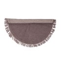 Tapis rond laine franges Bloomingville Lenea