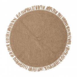 Tapis laine franges Bloomingville Lenea