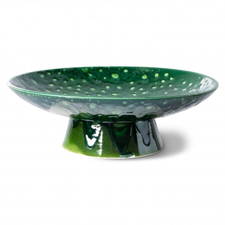 hk living coupe bol a fruits gres vert emeraude fonce emeralds