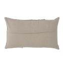 bloomingville coussin de salon decoratif coton gris vert brode fleurs