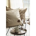 ib laursen housse de coussin carree velours beige 6230-54