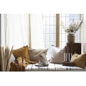 ib laursen housse de coussin carree velours beige 6230-54