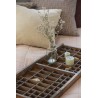 ib laursen housse de coussin lin rectangulaire beige 40 x 60 cm