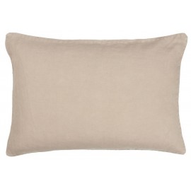 Housse de coussin rectangulaire lin IB Laursen écru