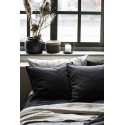 ib laursen housse de coussin rectangulaire lin gris fonce 6201-34