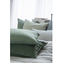 ib laursen housse de coussin rectangulaire lin vert 40 x 60 cm