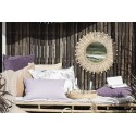 ib laursen housse de coussin rectangulaire lin violet 40 x 60 cm