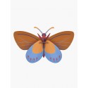 Papillon mural carton Studio Roof Ochre Costa Butterfly