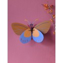 Papillon mural carton Studio Roof Ochre Costa Butterfly