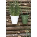 pot jardiniere suspendue metal vert fonce ib laursen