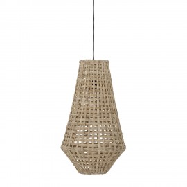 Suspension oblongue fibre naturelle Bloomingville Nolie
