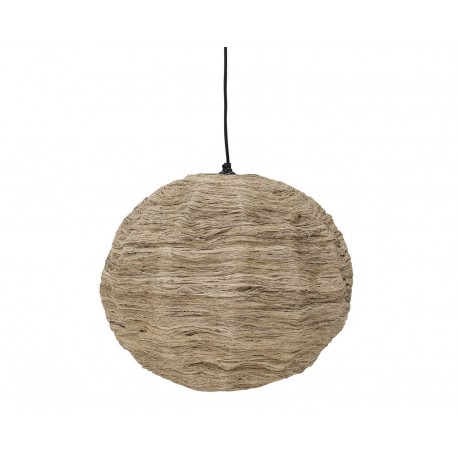 Suspension boule fibre de bananier Bloomingville Hillow