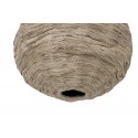 suspension boule ecorce fibre de bananier naturel bloomingville