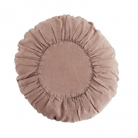 Coussin lin Madam Stoltz rose