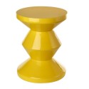 Tabouret Zig Zag Pols Potten jaune