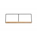 Étagère murale bois manguier métal House Doctor Wired