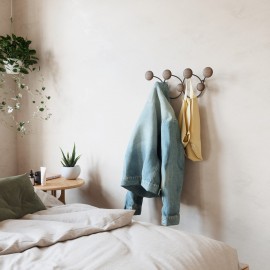 Portemanteau mural bois Umbra Dotsy