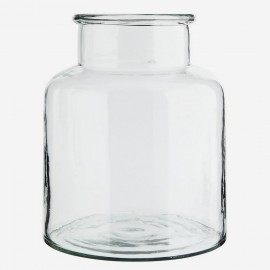 vase bocal style retro verre transparent madam stolz