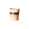 hk living set de 4 petits mugs a cafe espresso ristretto gres calypso