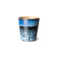 HKliving Calypso Ristretto-Kaffeetassen aus Steingut, 4er-Set HKliving Calypso Ristretto-Kaffeetassen aus Steingut, 4er-Set