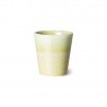 hk living set de 4 petits mugs a cafe espresso ristretto gres calypso
