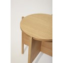 Table d'appoint scandinave bois Hübsch Heritage