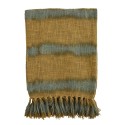 madam stoltz plaid tie and dye jaune moutarde vert