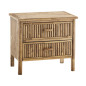 Commode 2 tiroirs bambou Madam Stoltz