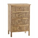 Commode bambou 4 tiroirs Madam Stoltz