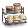 Etagère rangement cuisine métal Zeller