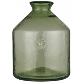 iblaursen vase pharmacie flacon ancien apothicaire verre souffle vert