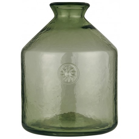 iblaursen vase pharmacie flacon ancien apothicaire verre souffle vert