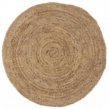 Tapis rond jute naturel IB Laursen