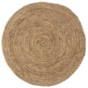 iblaursen petit tapis rond jute naturel 90 cm