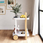 Desserte à roulettes design Umbra BELLWOOD