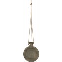 vasesuspendu terre cuite argile rond vintage corde jute iblaursen