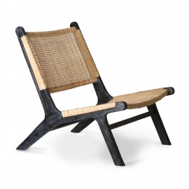 HKliving Webbing Lounge-Sessel