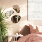 Miroir mural organique Umbra Hubba Pebble set 3