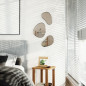 Miroir mural organique Umbra Hubba Pebble set 3