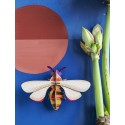 studioroof abeille insecte carton decorationmurale