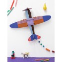 studioroof avion xl geant carton decoration murale chambre enfant