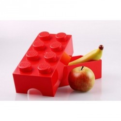 Original Lego Lunchbox Snackbox Rot