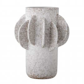 bloomingville vase design sculpture gres beige ecru