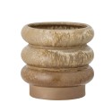 bloomingville cache pot design gres brun marron rosita