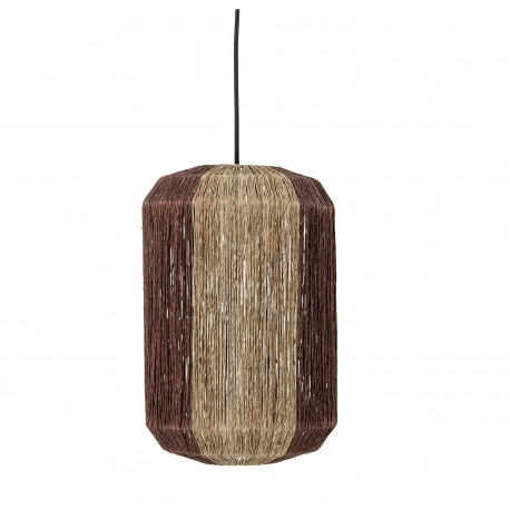 bloomingville suspension en corde jonc de mer naturel marron beige